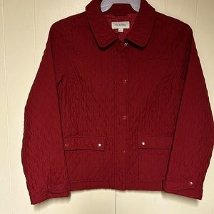 Merona light weight jacket. Dark red. Large